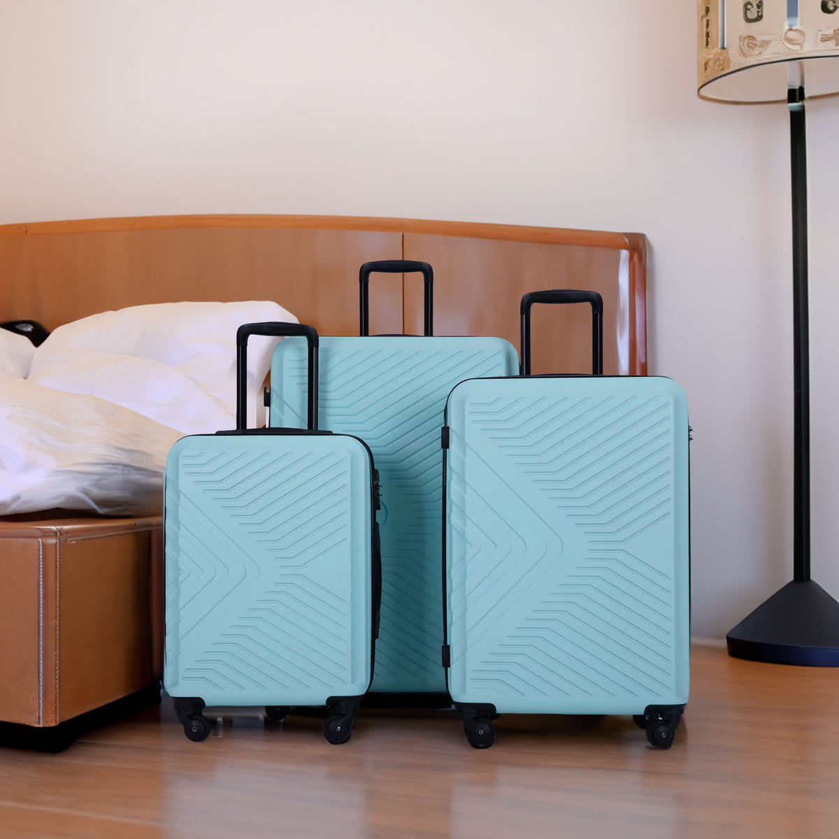 3 Piece Luggage Sets With TSA Lock